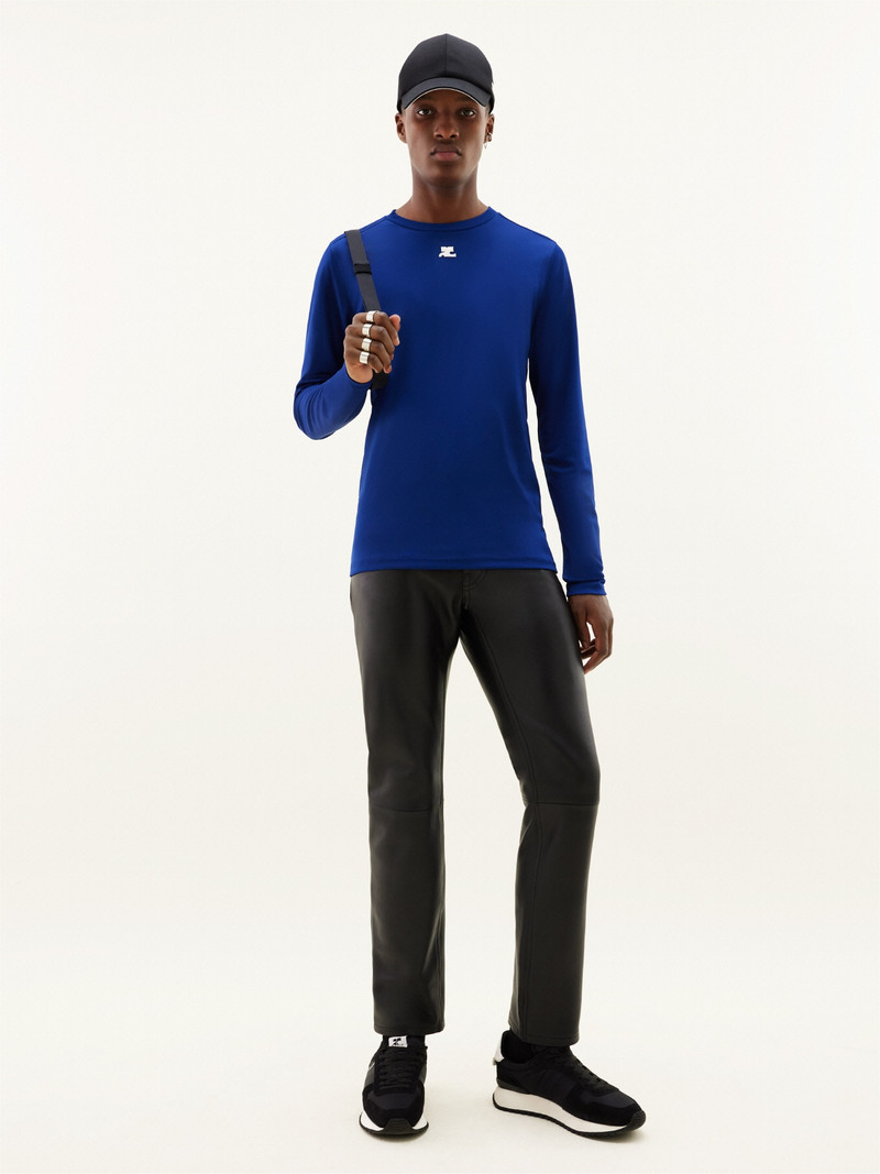courrèges JERSEY LONG SLEEVES T-SHIRT outlook