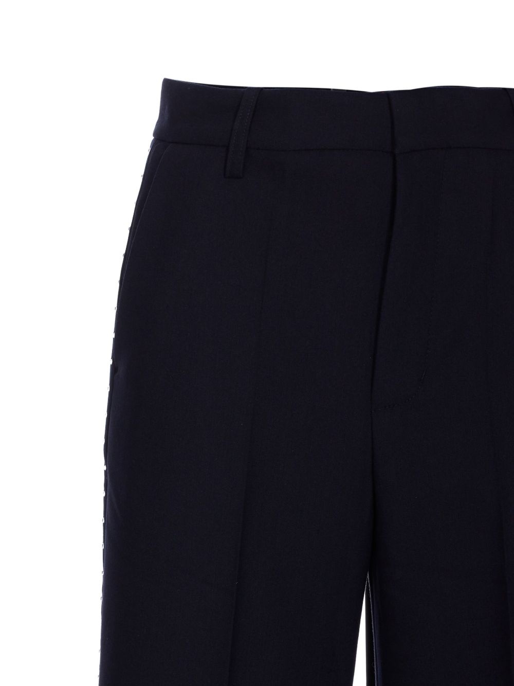 crystal-embellished trousers - 4