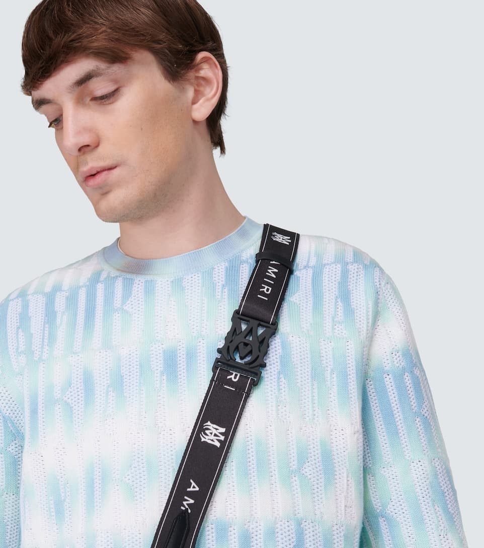 Logo cotton and cashmere-blend sweater - 5