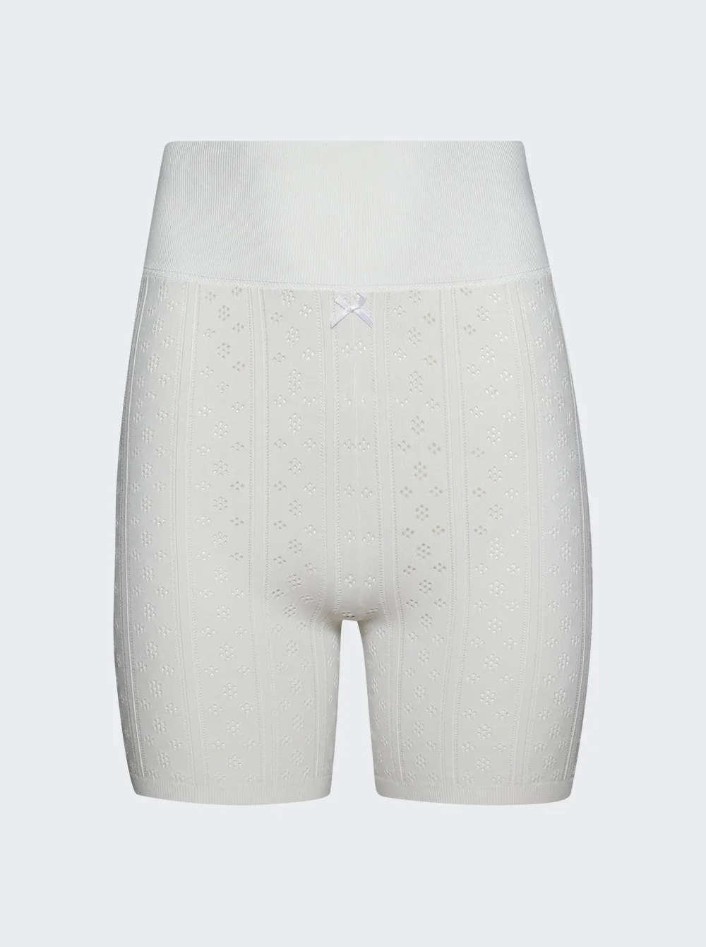 Pointelle Shorts Off White - 1
