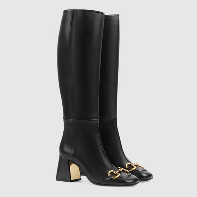 GUCCI Women's knee-high boot with Horsebit outlook