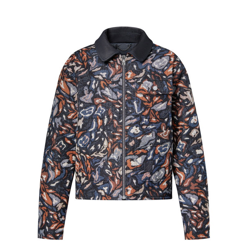 Sequin-Embellished Workwear Blouson 1