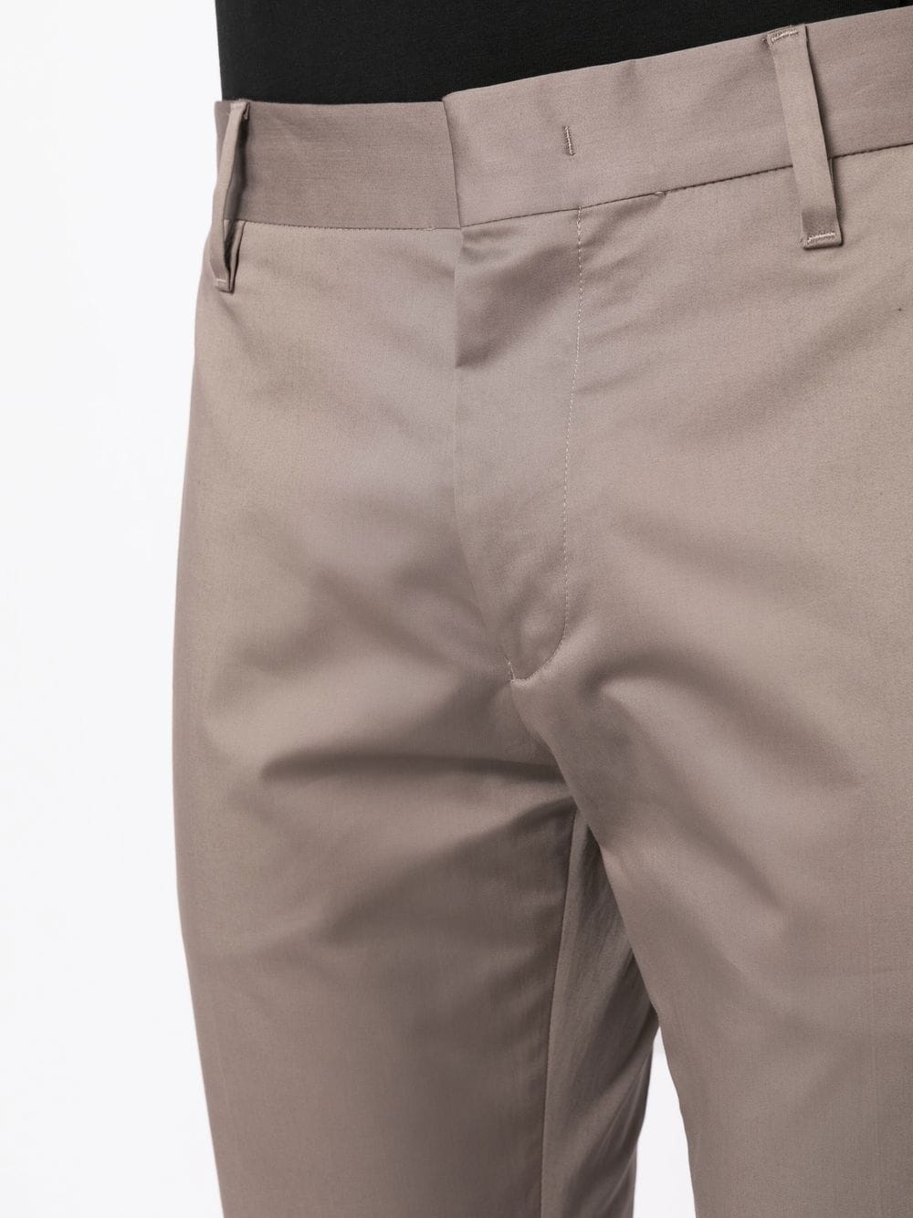 slim-cut tailored trousers - 5