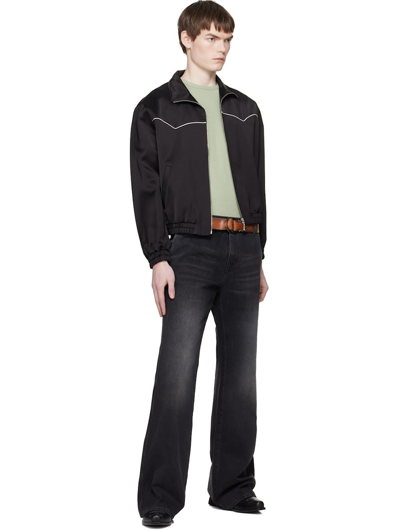 AMIRI Black Boot Cut Jeans outlook