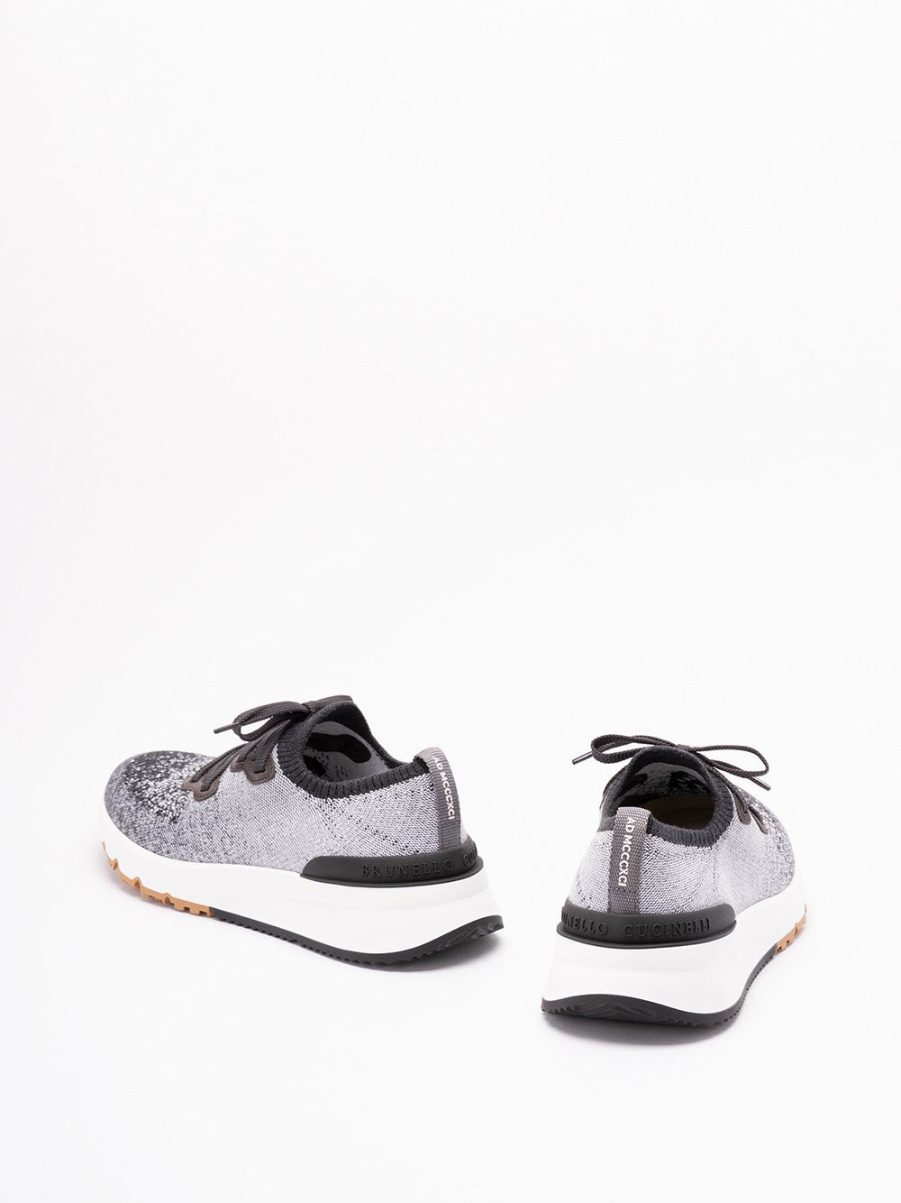 Brunello Cucinelli Men Knit Sneakers - 3