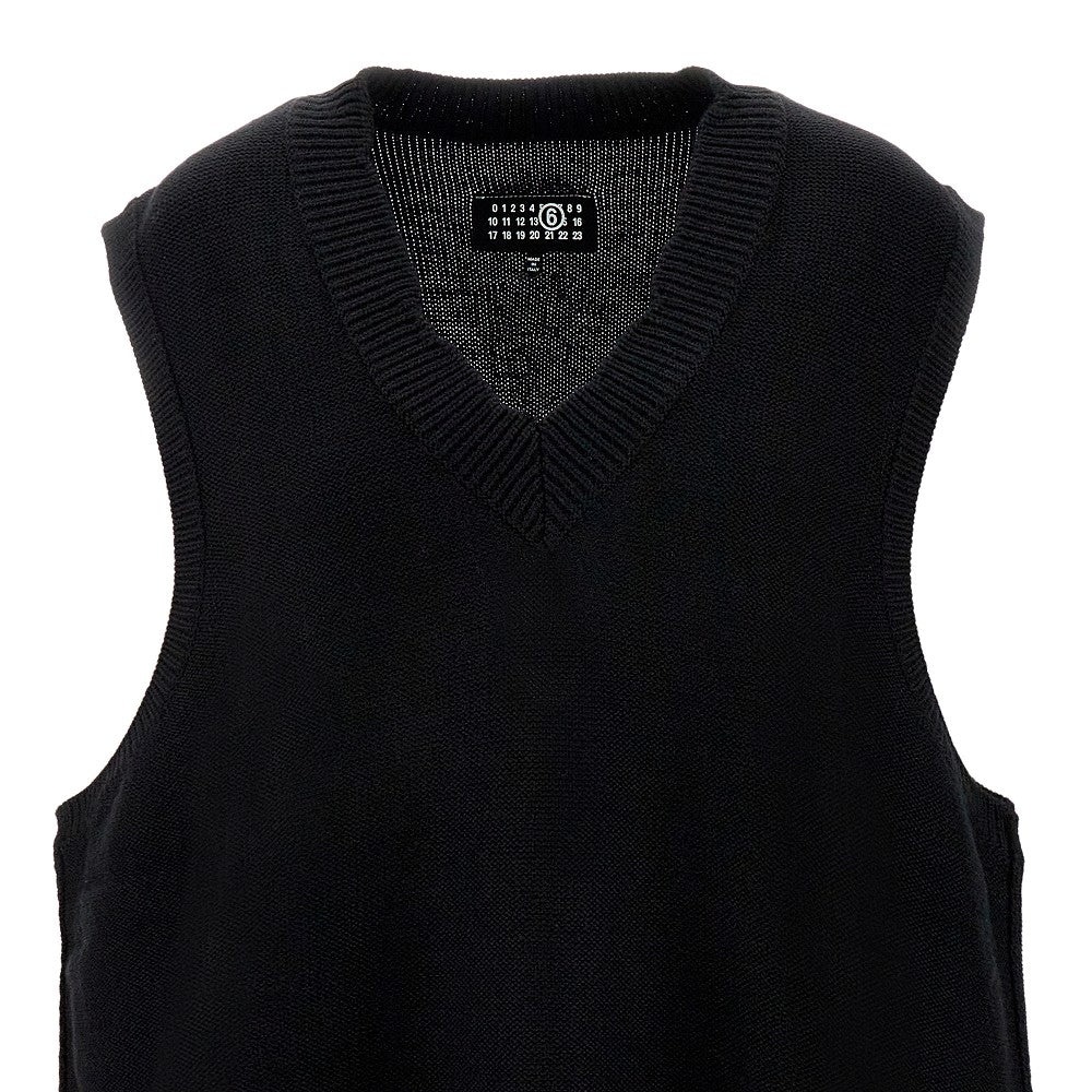 MM6 Maison Margiela DISTRESSED EFFECT OVERSIZED VEST