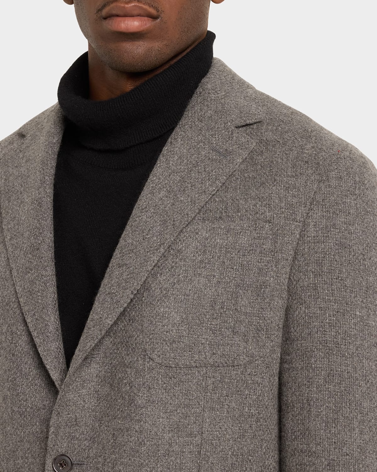 Men's Hadley Hand-Tailored Cashmere Sport Coat - 5