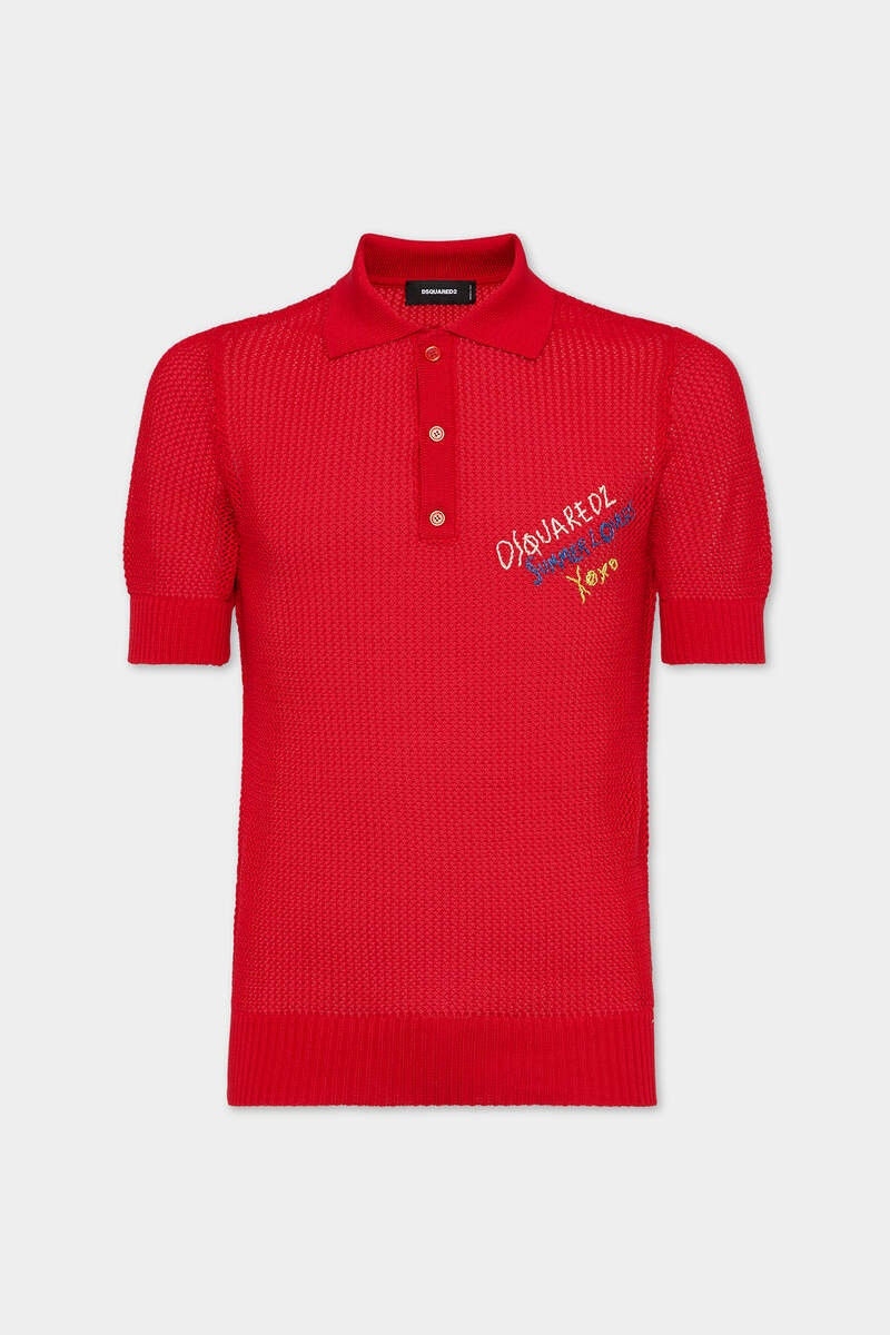 SUMMER LOVERS KNIT POLO 1