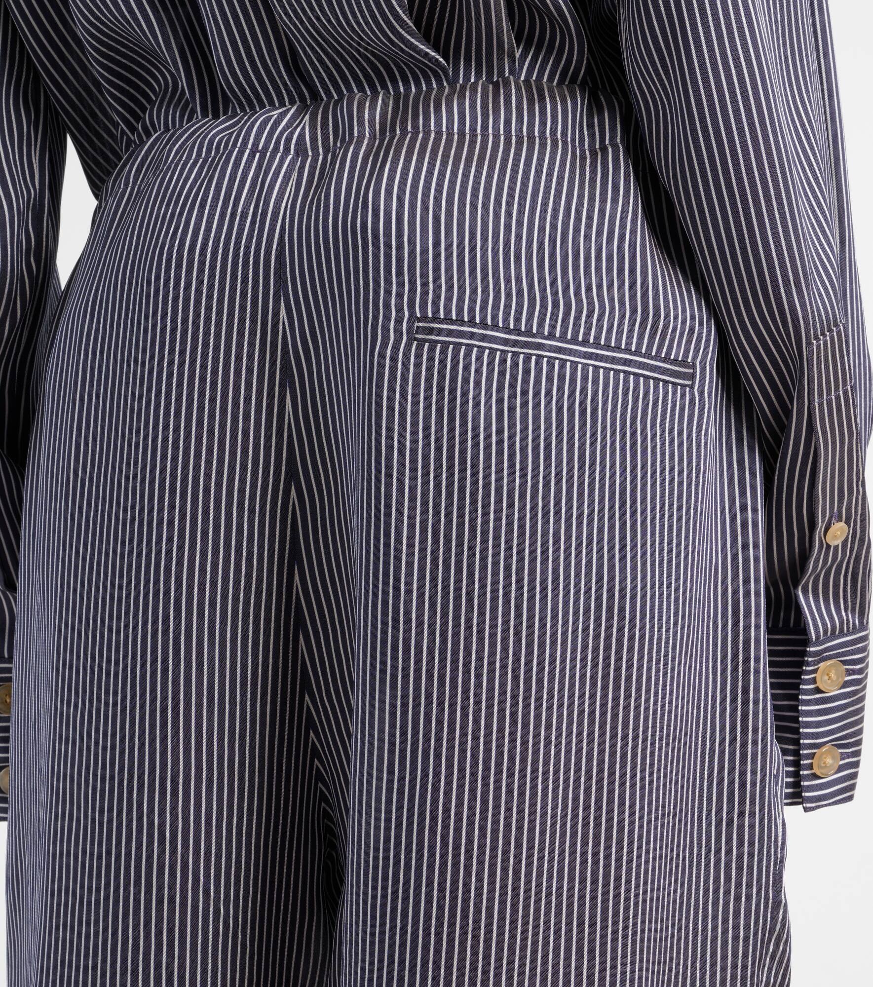 Trenton striped straight pants - 5