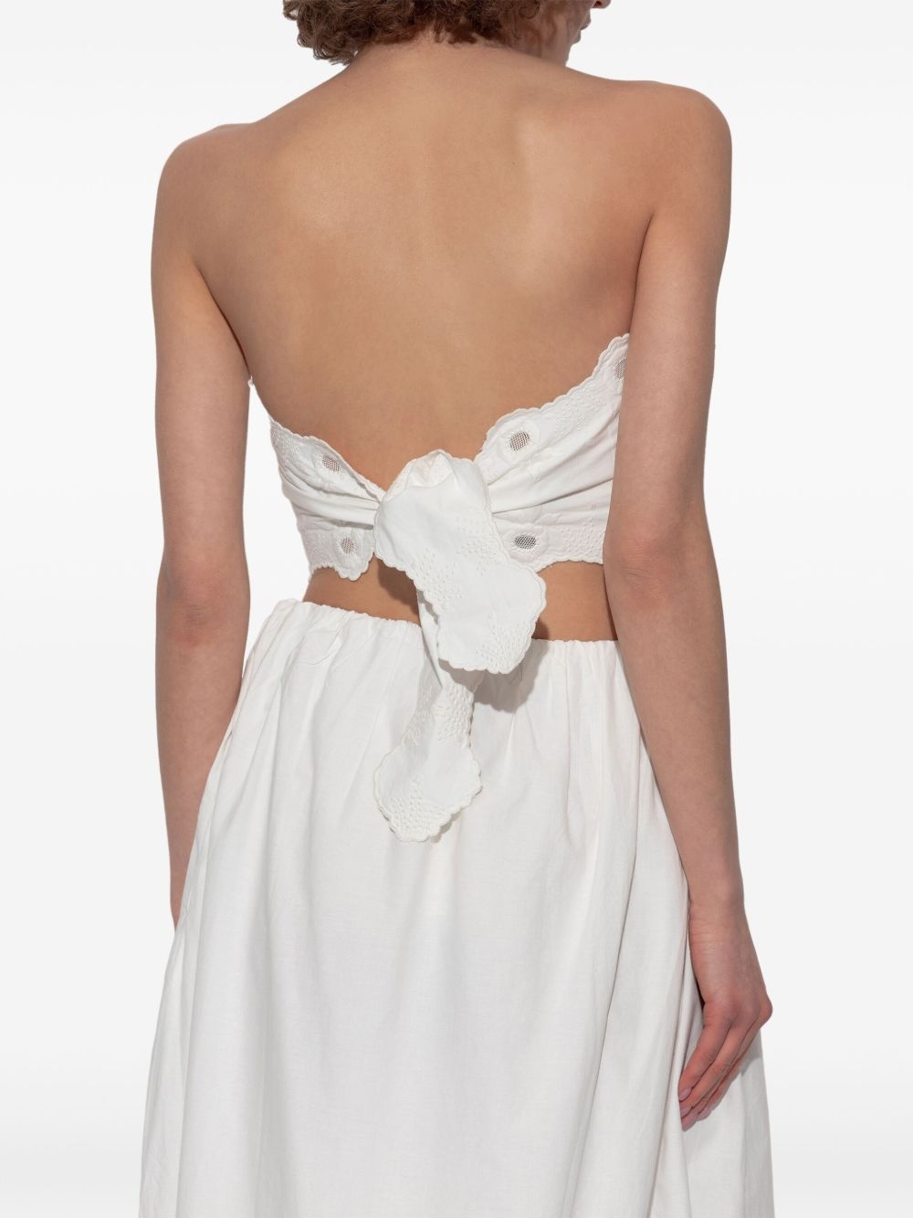 embroidered detailing top - 4