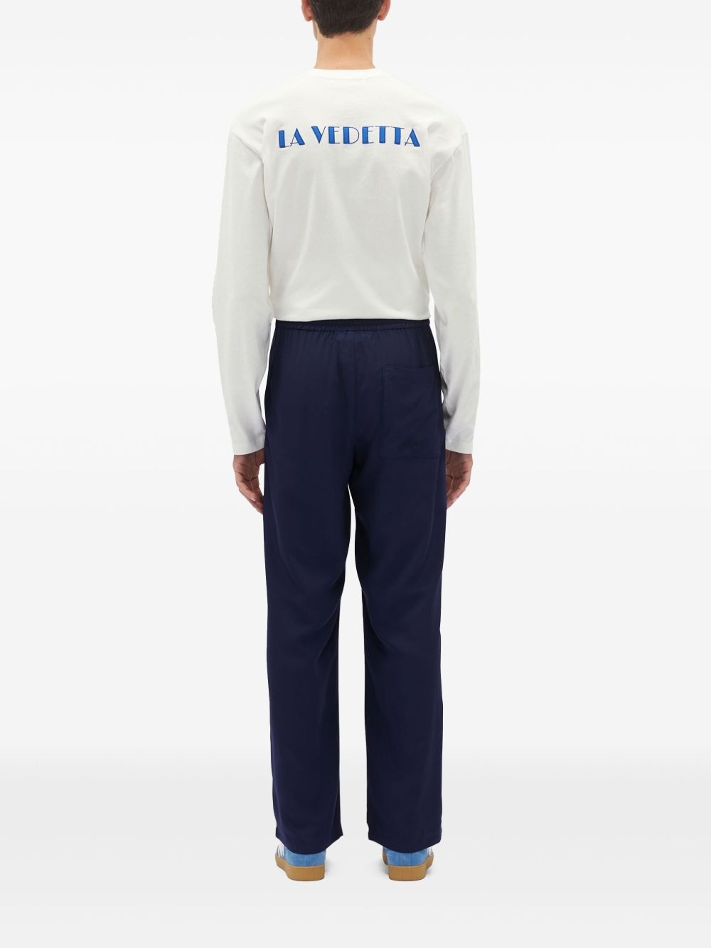 straight-leg trousers - 4