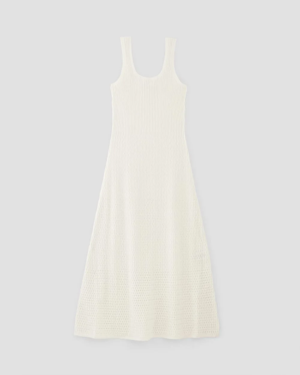 THE CROCHET KNIT TANK DRESS - 1