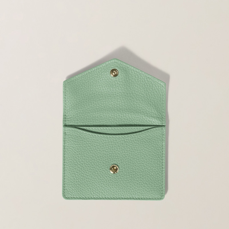 Miu Miu Leather card holder outlook