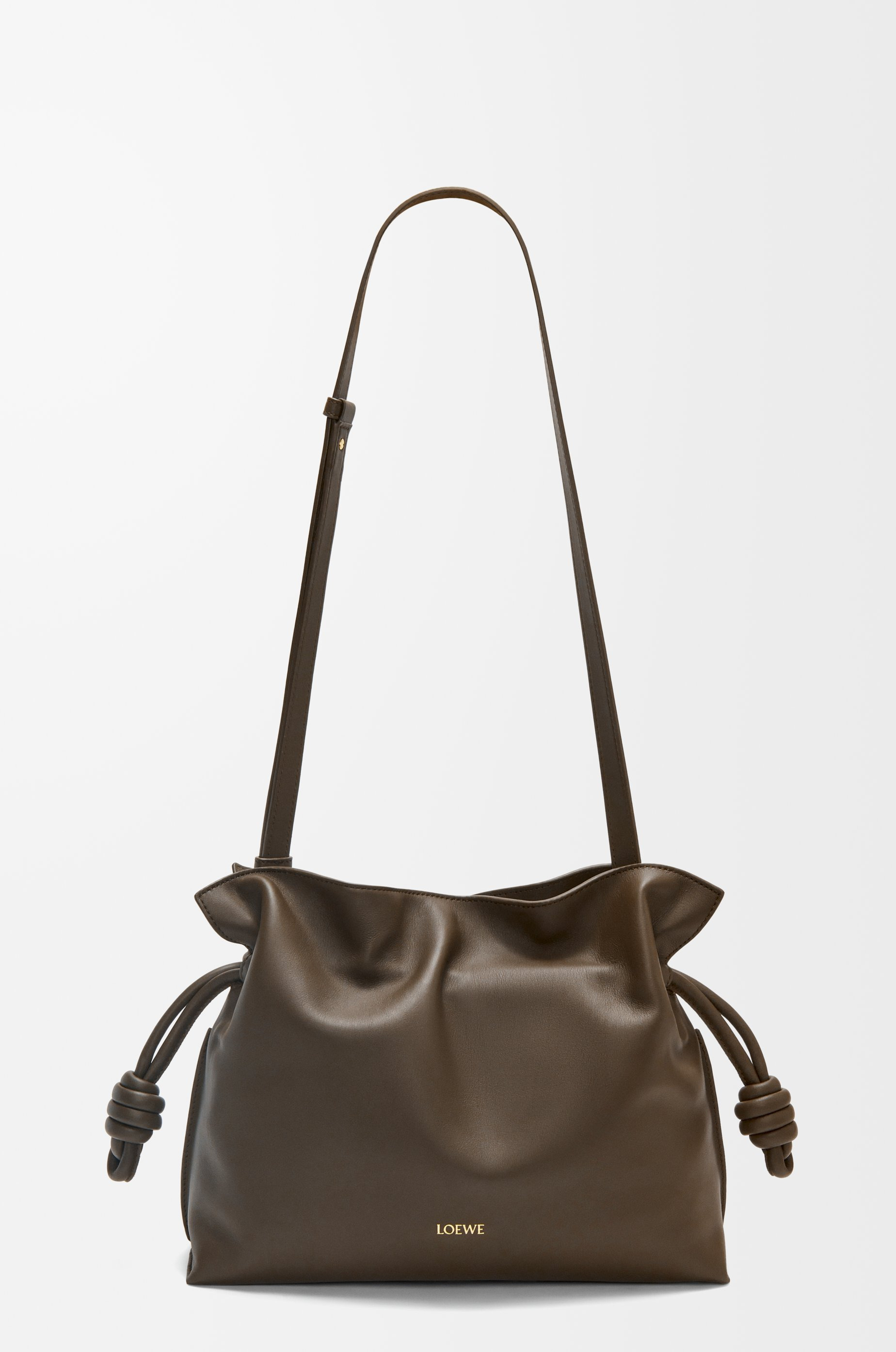Medium Flamenco clutch in nappa calfskin - 6