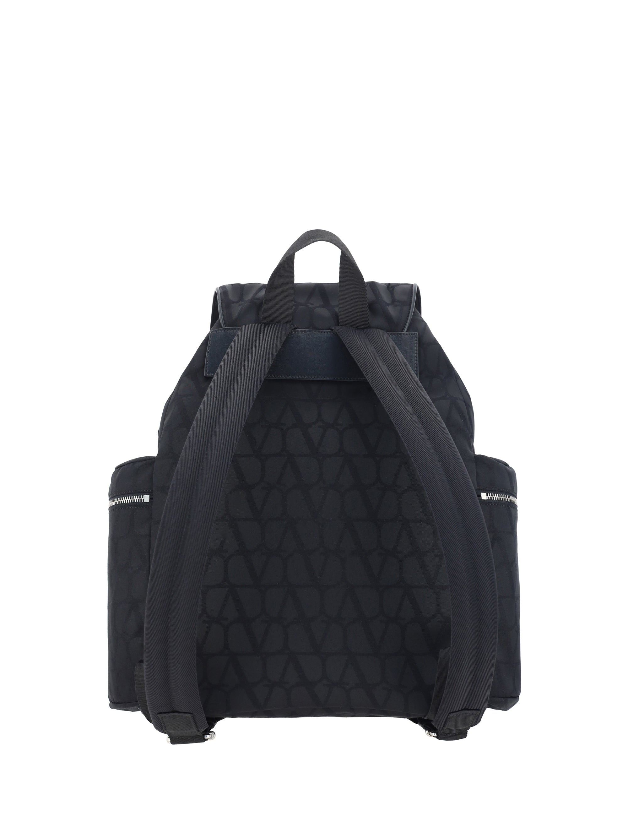 Valentino Garavani Men Toile Iconographe Backpack - 2