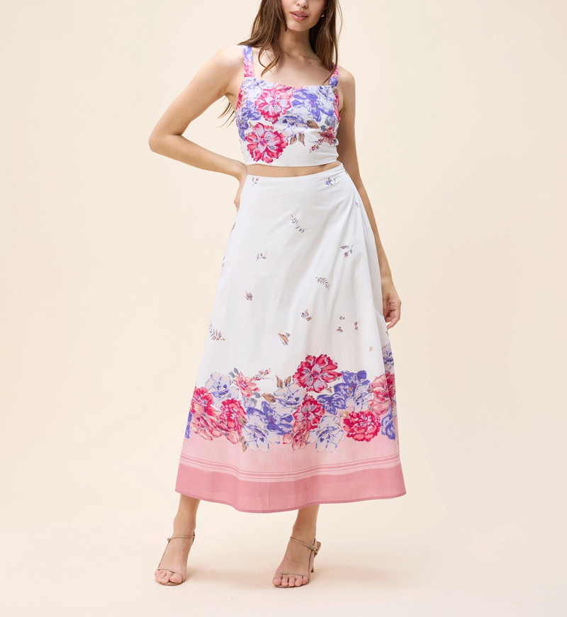 Cleobella SHEA ANKLE SKIRT | CAMELLIA outlook