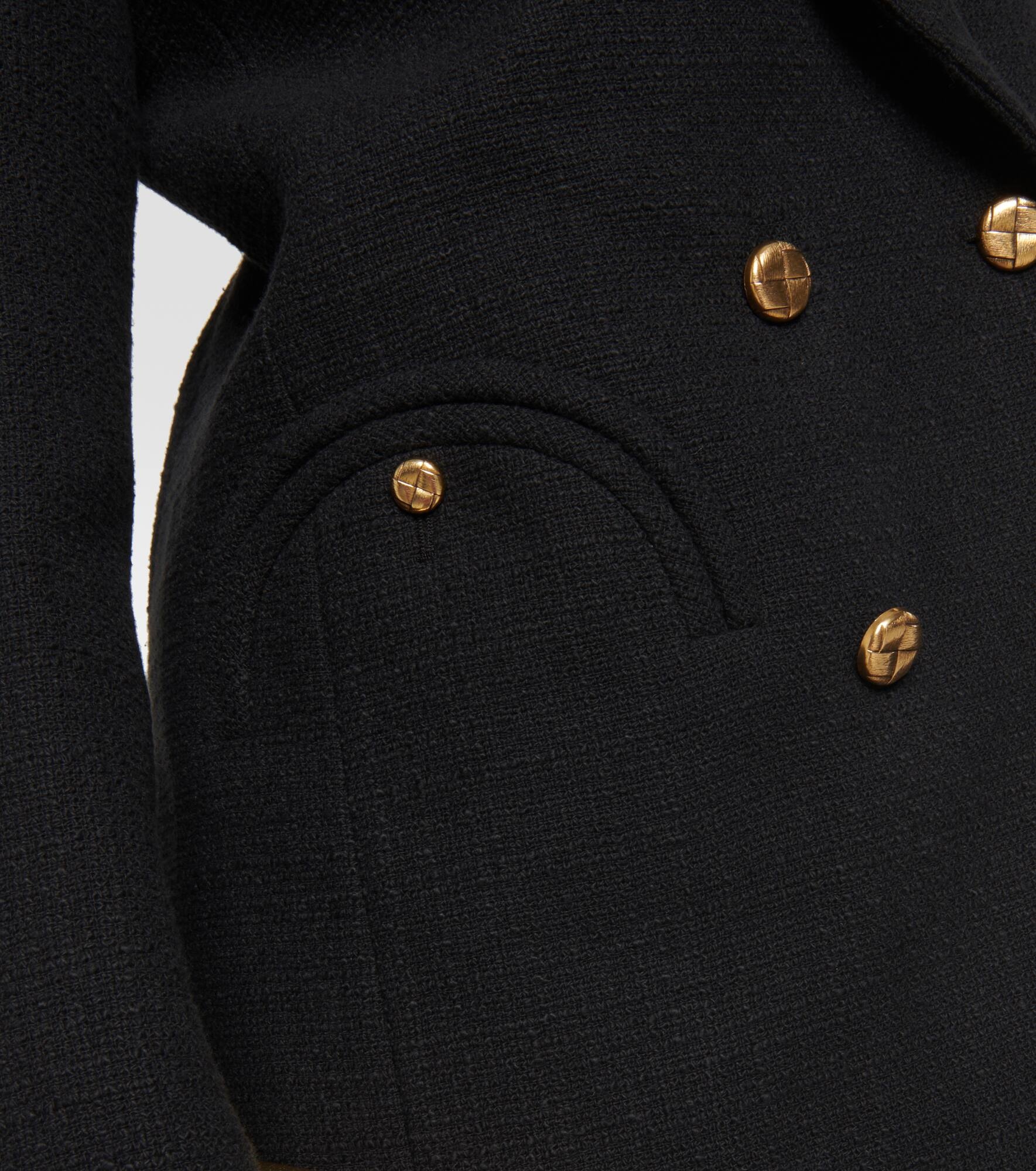 Missy double-breasted cotton-blend blazer - 5