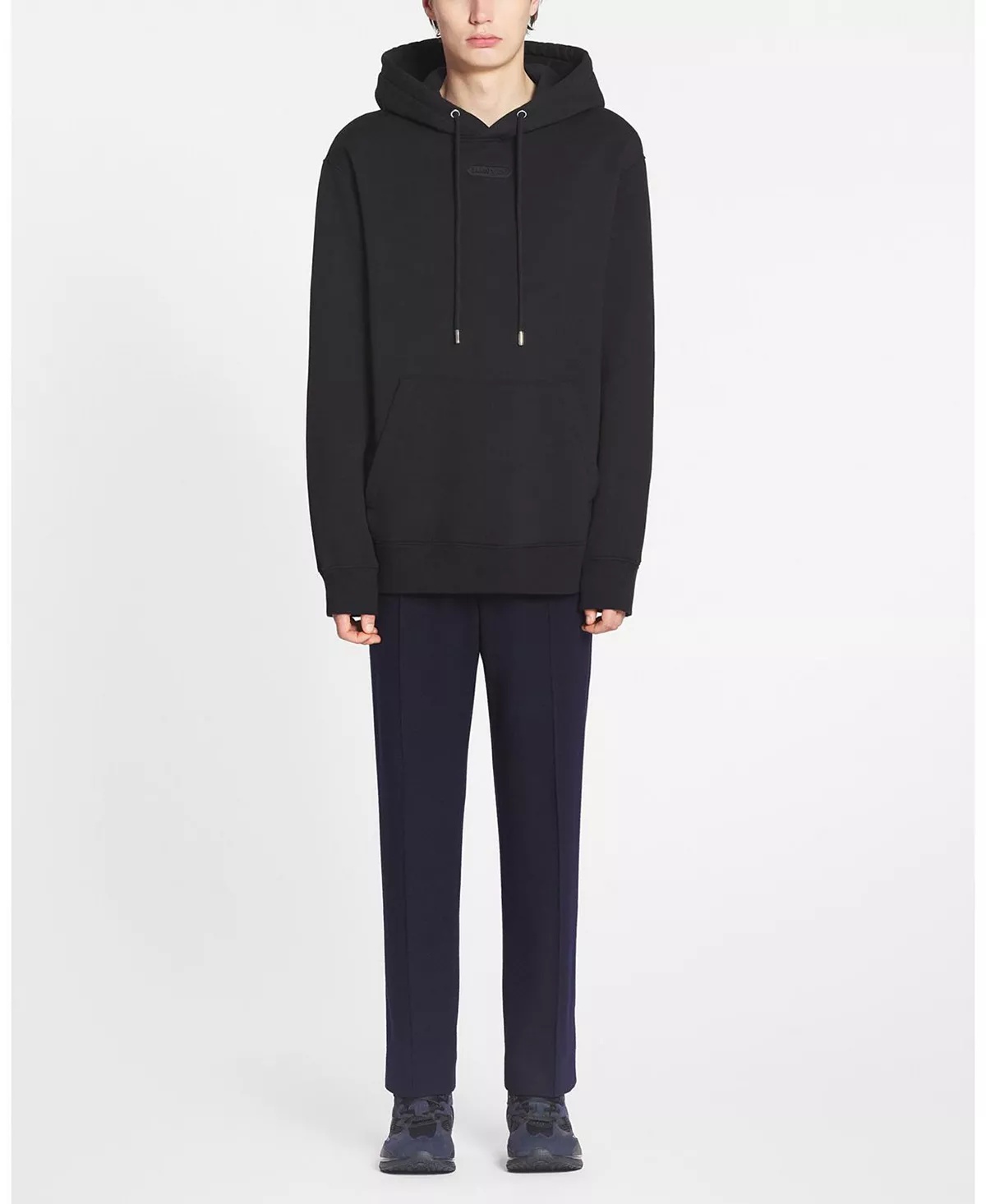 Detail Loose-Fitting Hoodie - 2