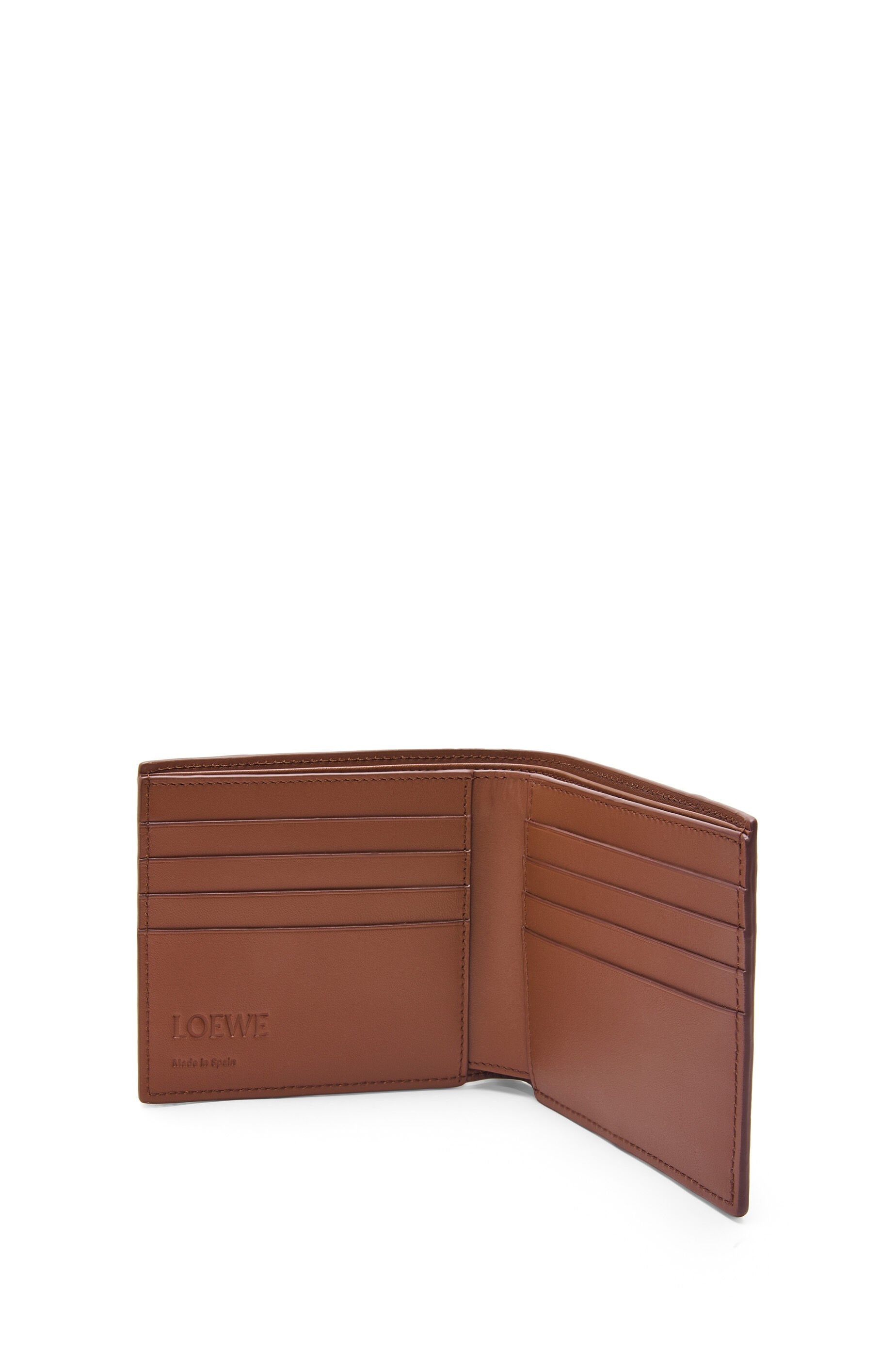 Puzzle bifold wallet in classic calfskin - 3