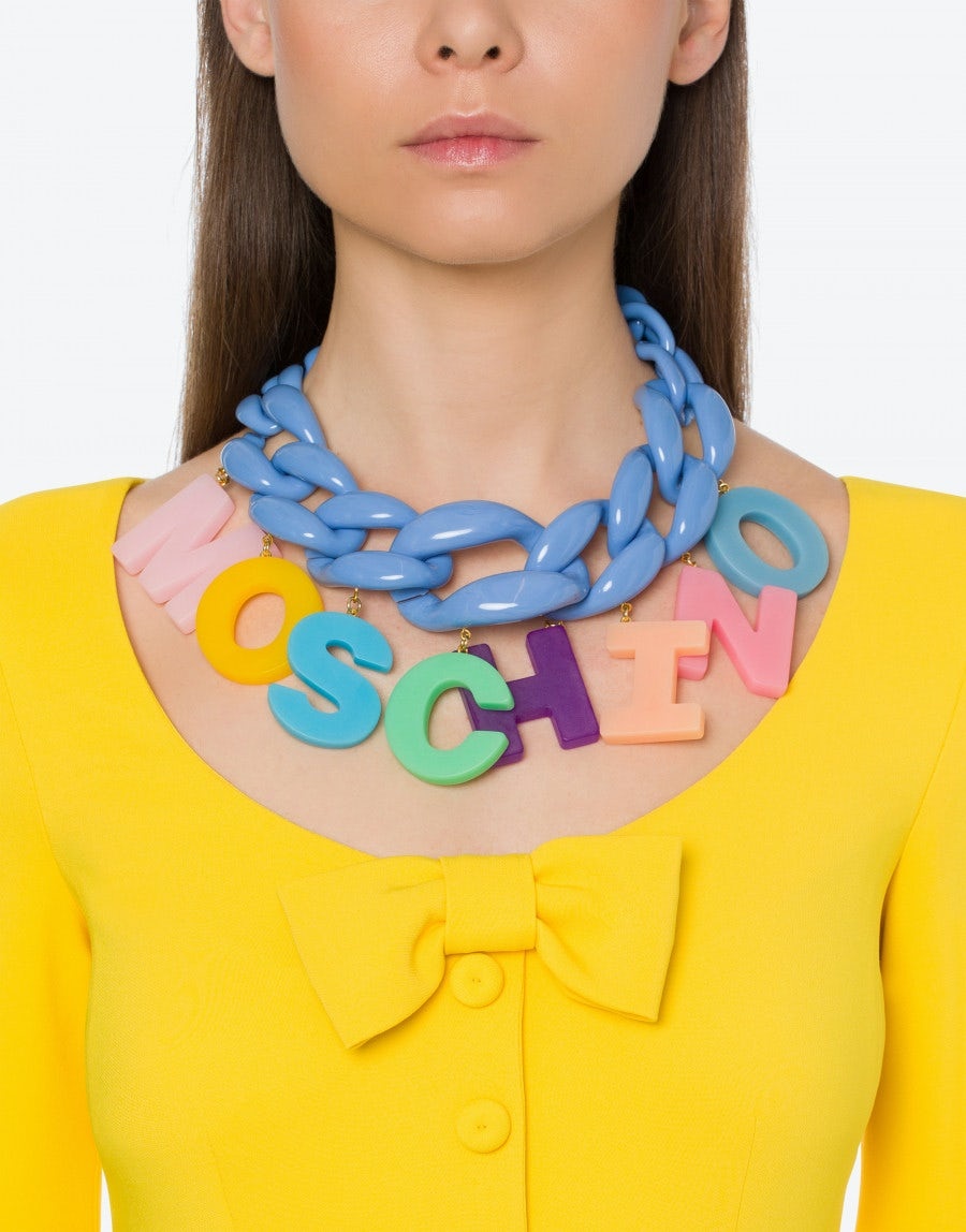 MULTICOLOR LETTERS NECKLACE - 4