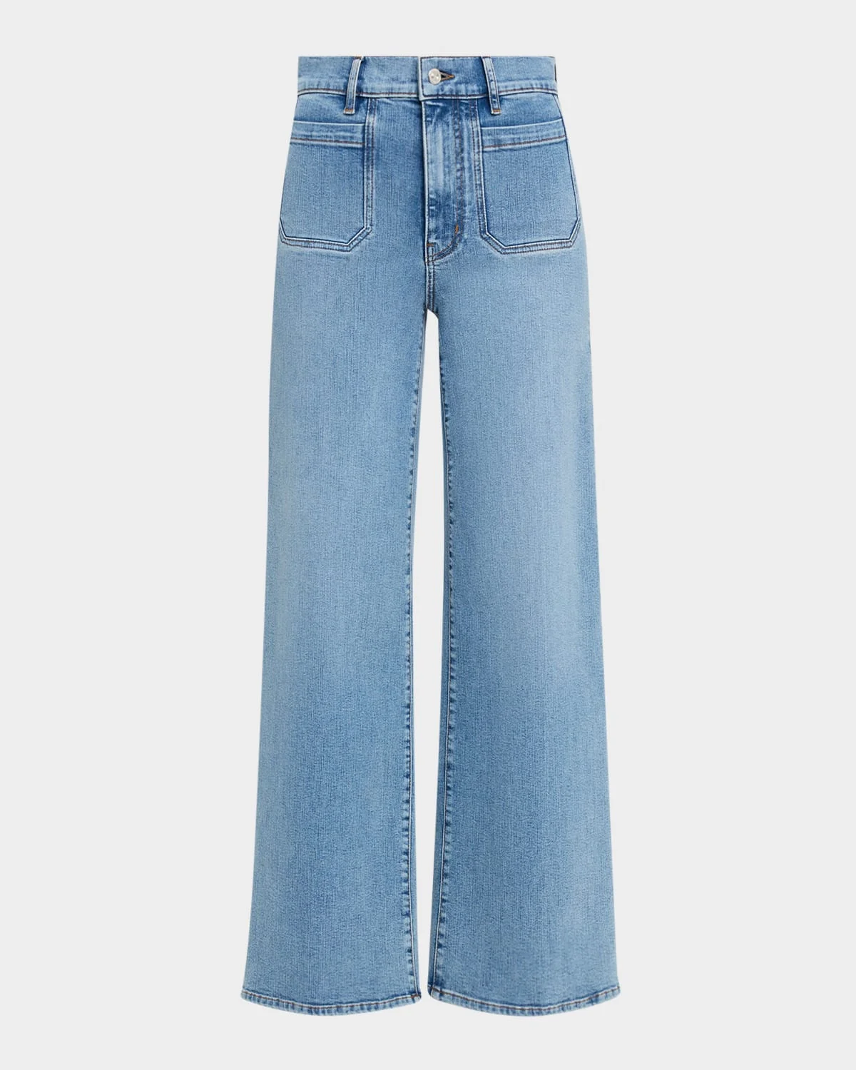 Le Slim Palazzo Modernist Pocket Jeans - 1