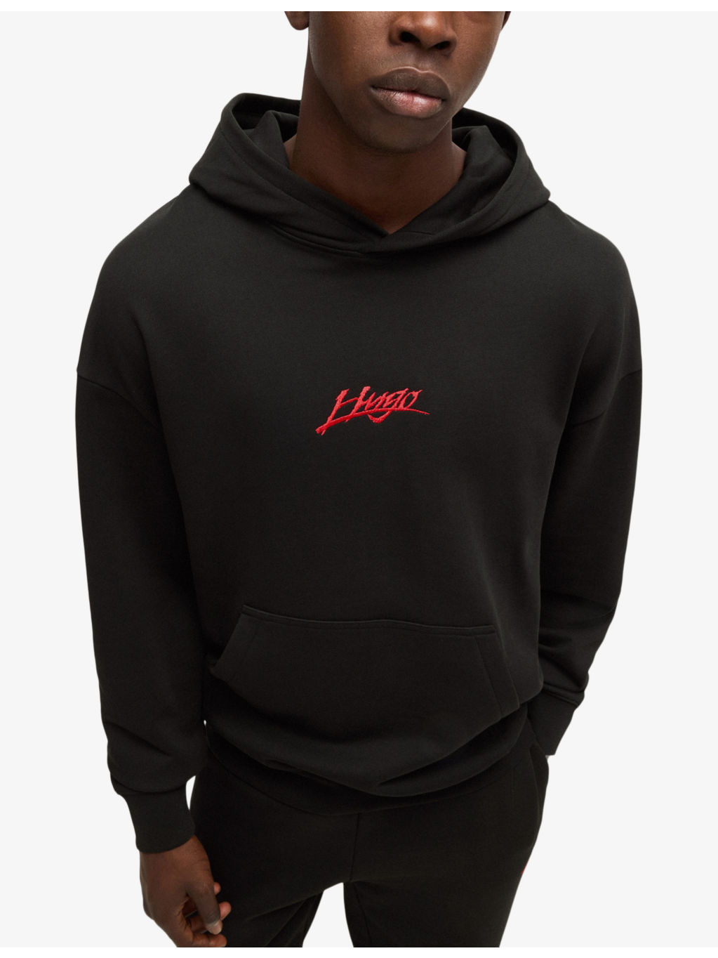 Leisure logo-print cotton-jersey hoody - 5
