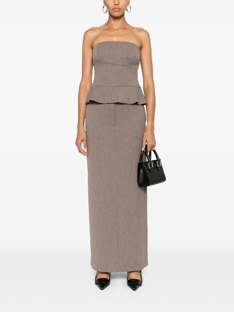 beaufille Minter mid-rise pencil skirt outlook