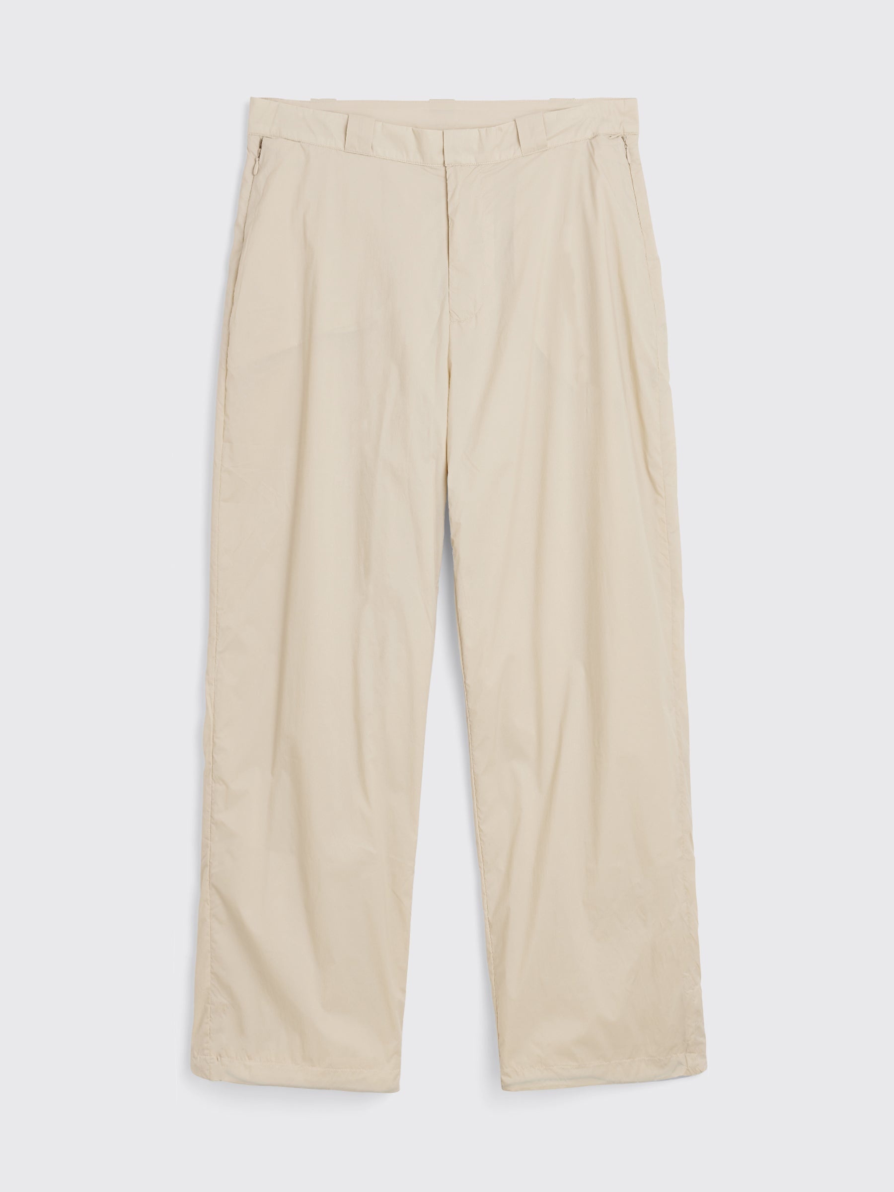 ROA PACKABLE OVERTROUSERS WHITE / REFLECTIVE - 1