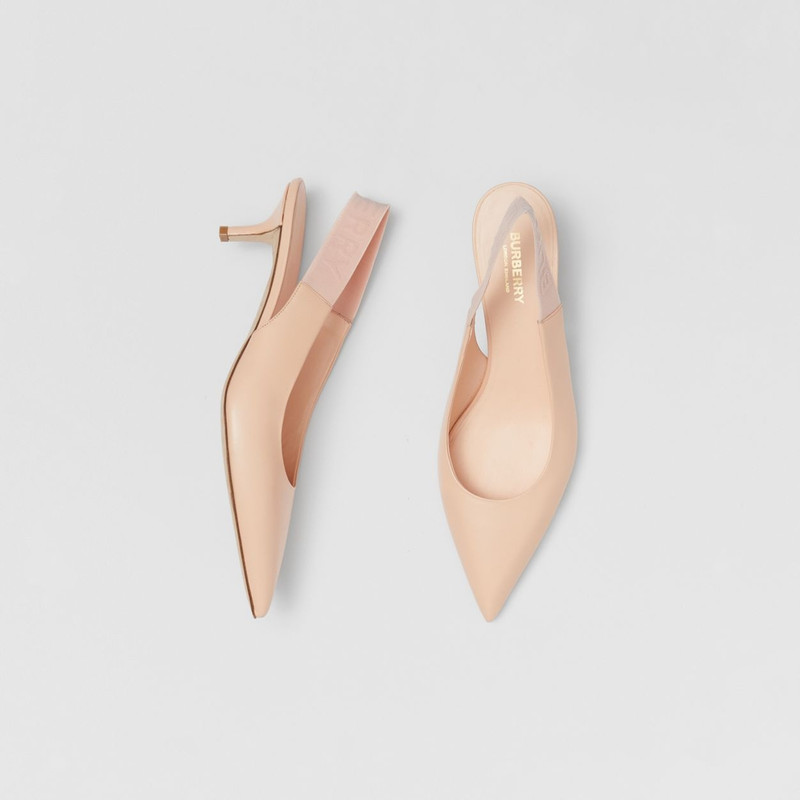 Leather Slingback Pumps 5