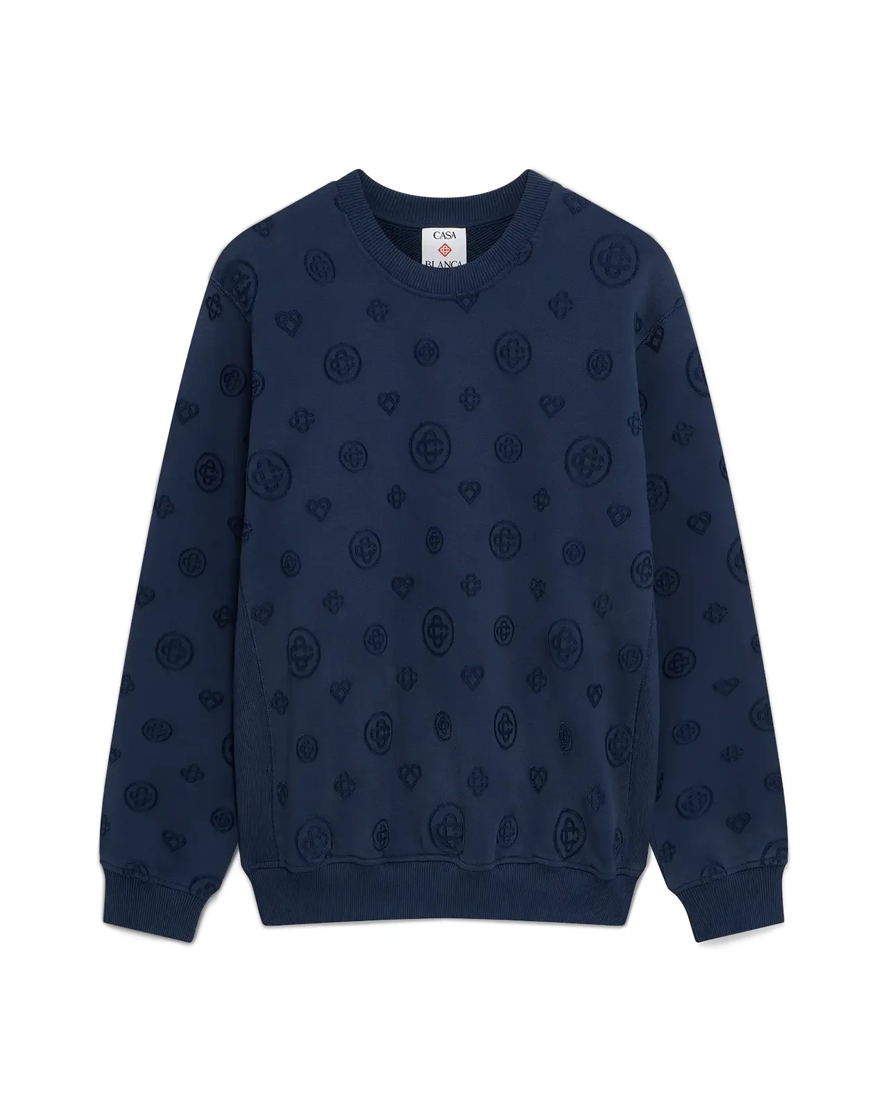 Applique Monogram Sweatshirt - 1