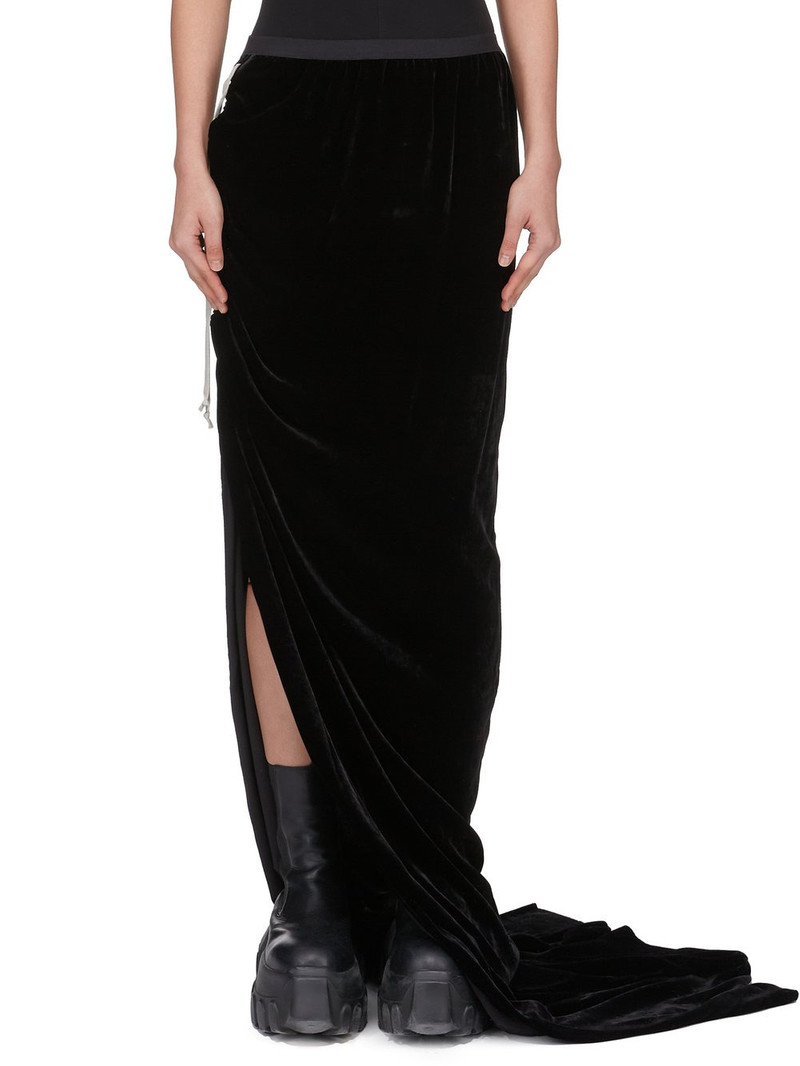 Velvet Maxi Skirt 1