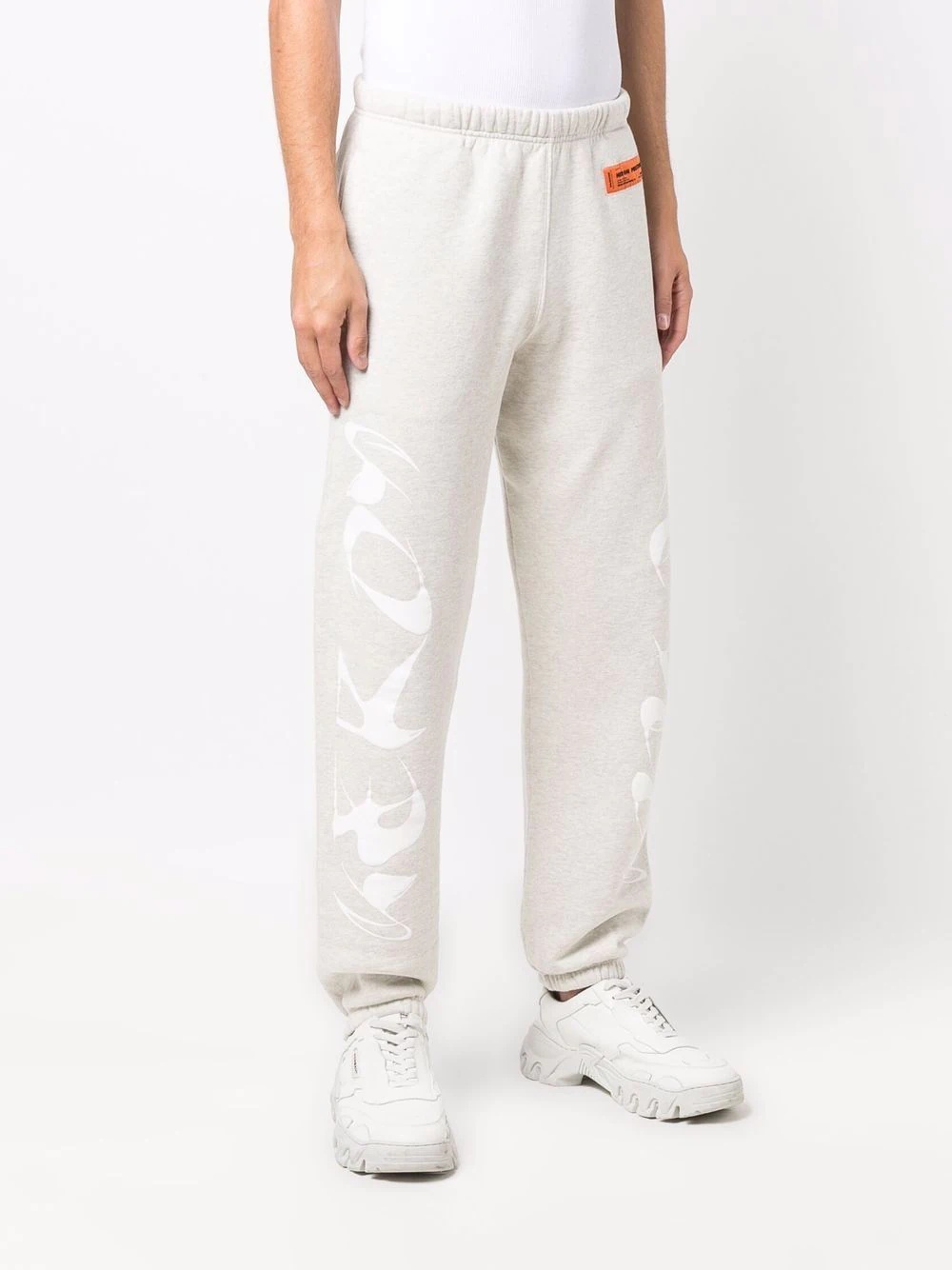 logo-print track pants - 3