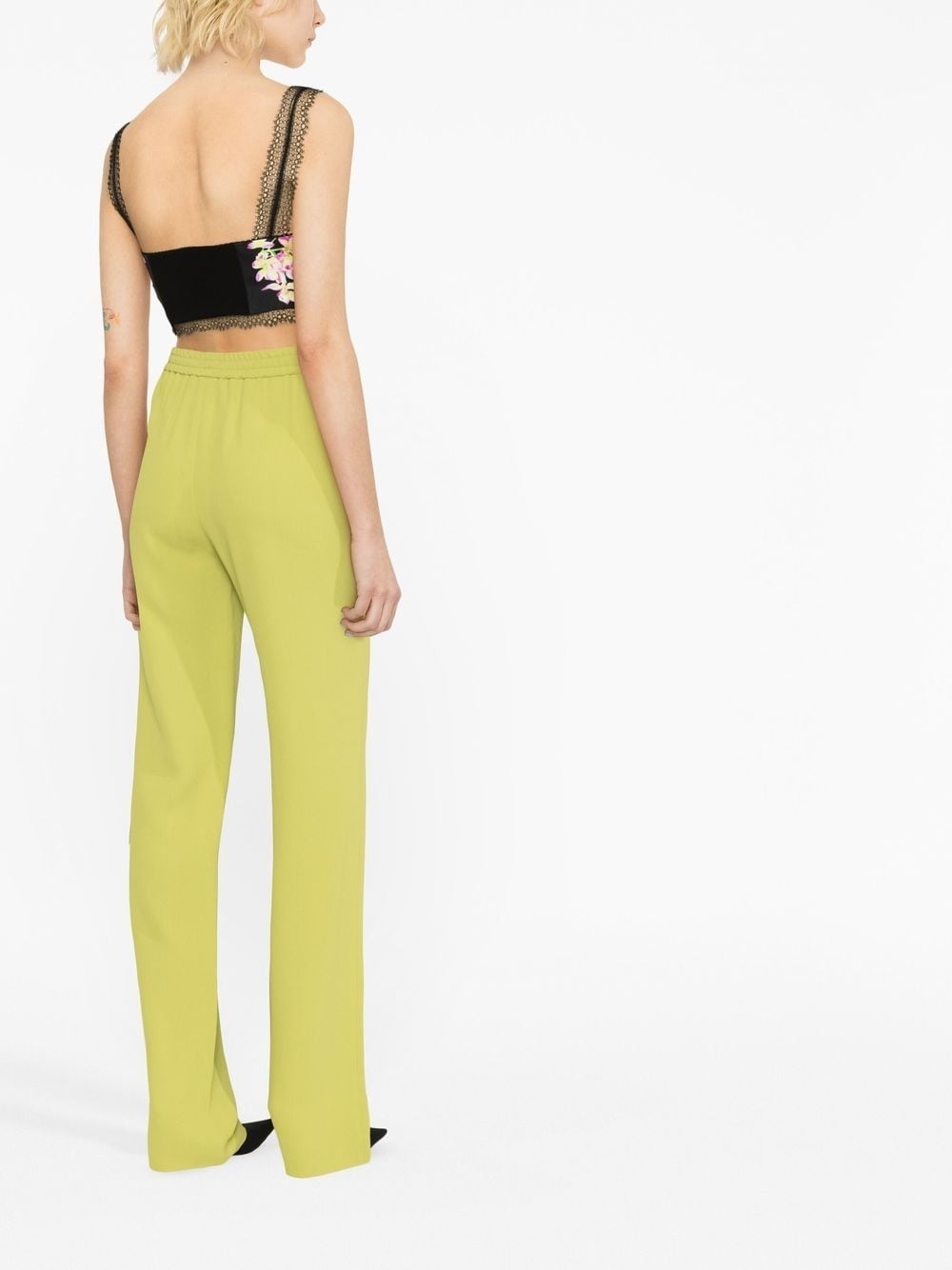 Medusa Orchid-print bustier top - 3