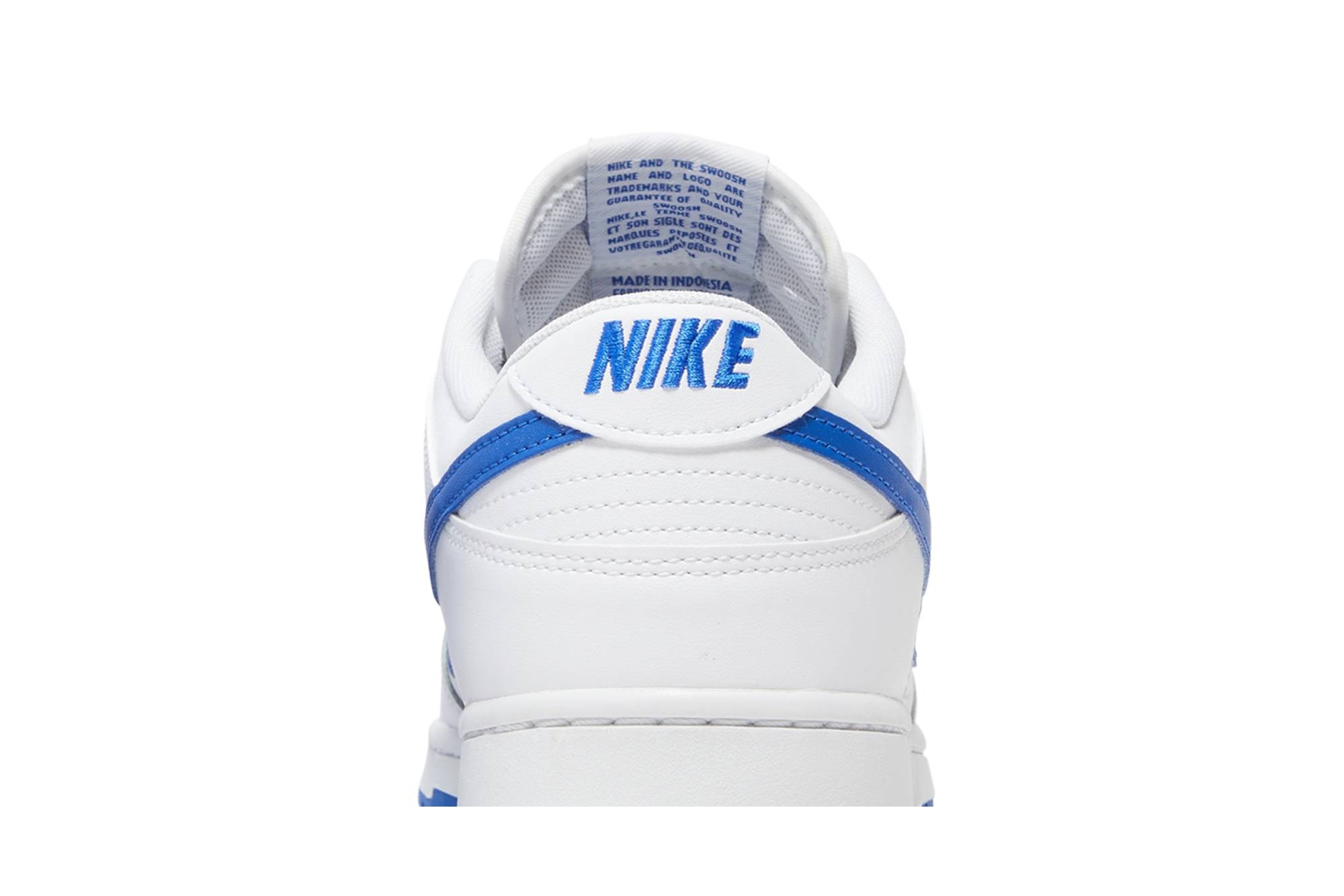 Dunk Low 'White Hyper Royal' - 7