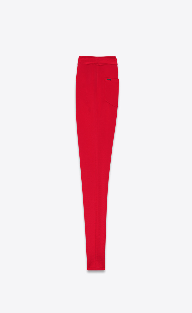 SAINT LAURENT slim-fit pants in silky jersey outlook