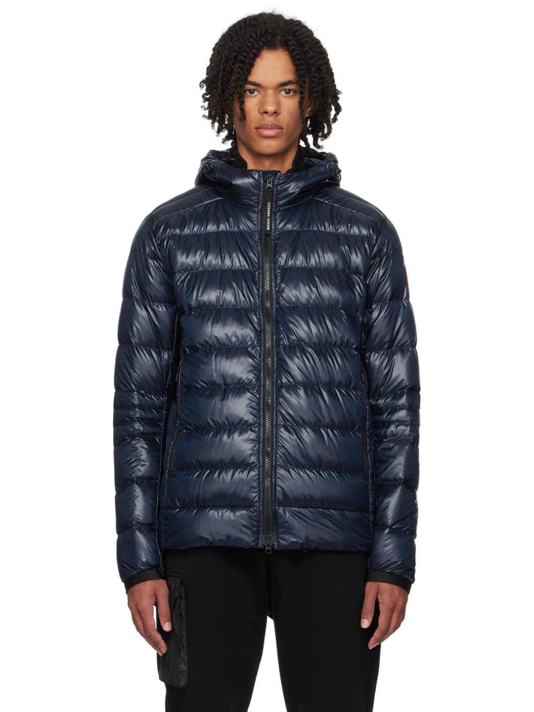 Navy Crofton Down Jacket - 1