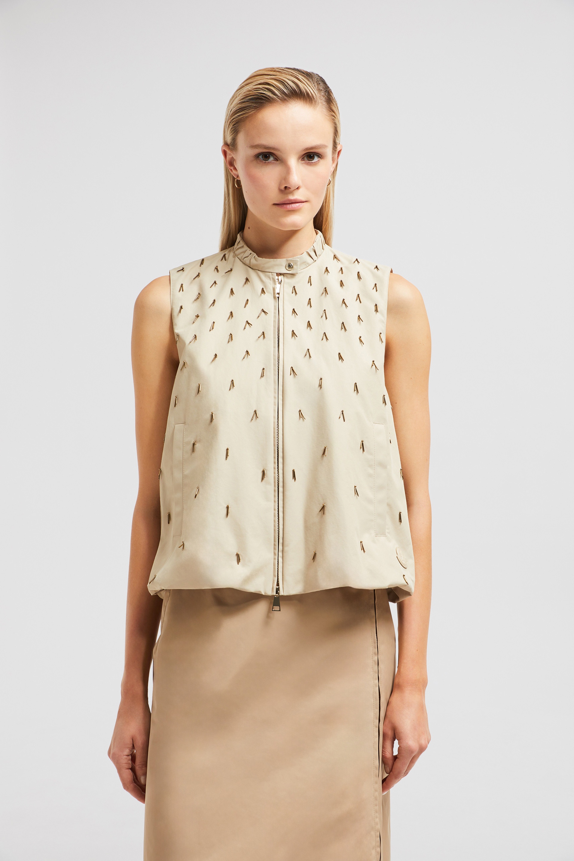 Gruilly Beaded Cotton Vest - 3