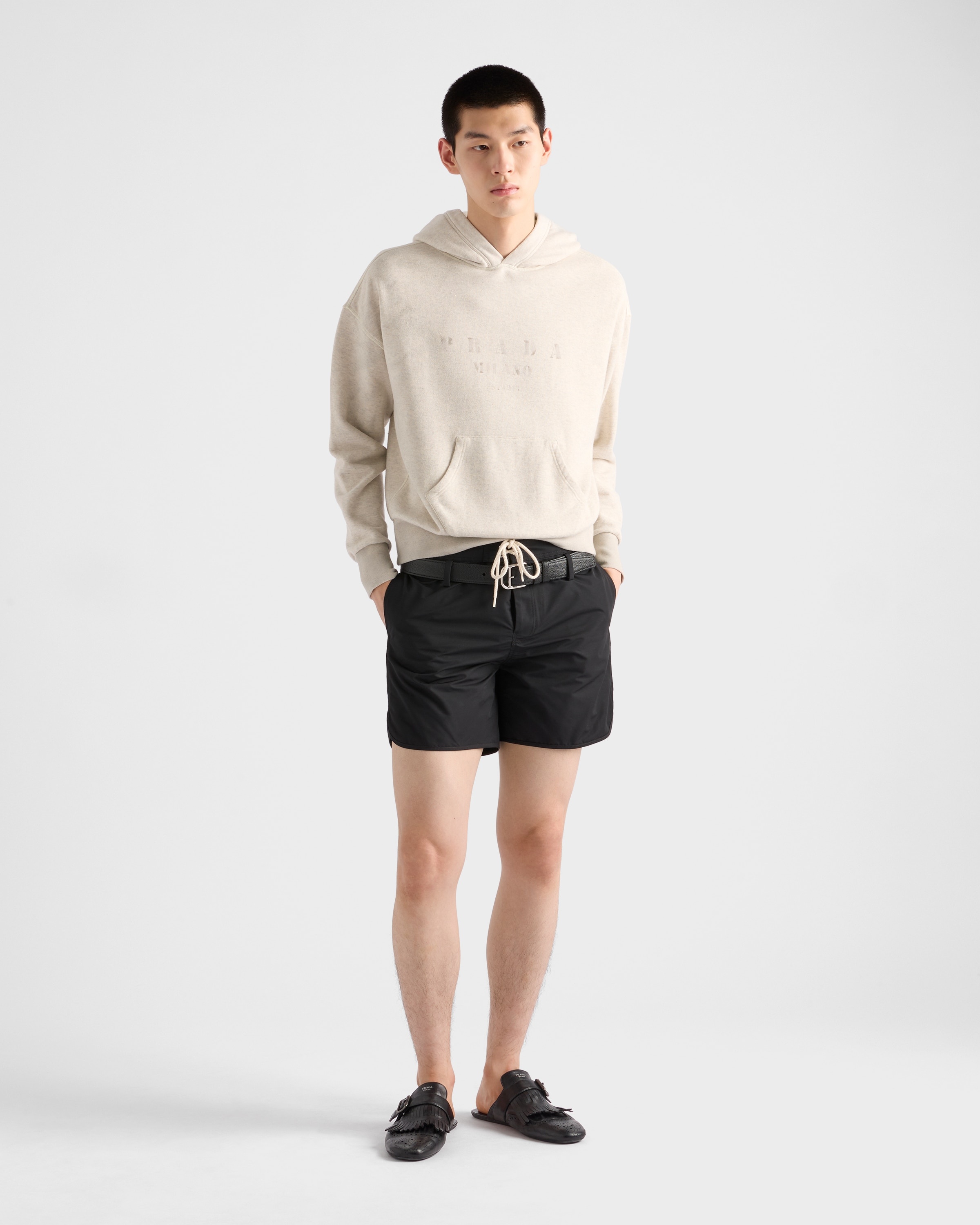 Cotton fleece hoodie - 2