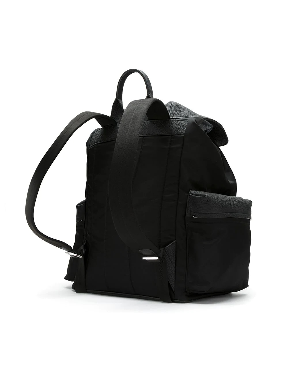 buckled calf leather backpack - 3