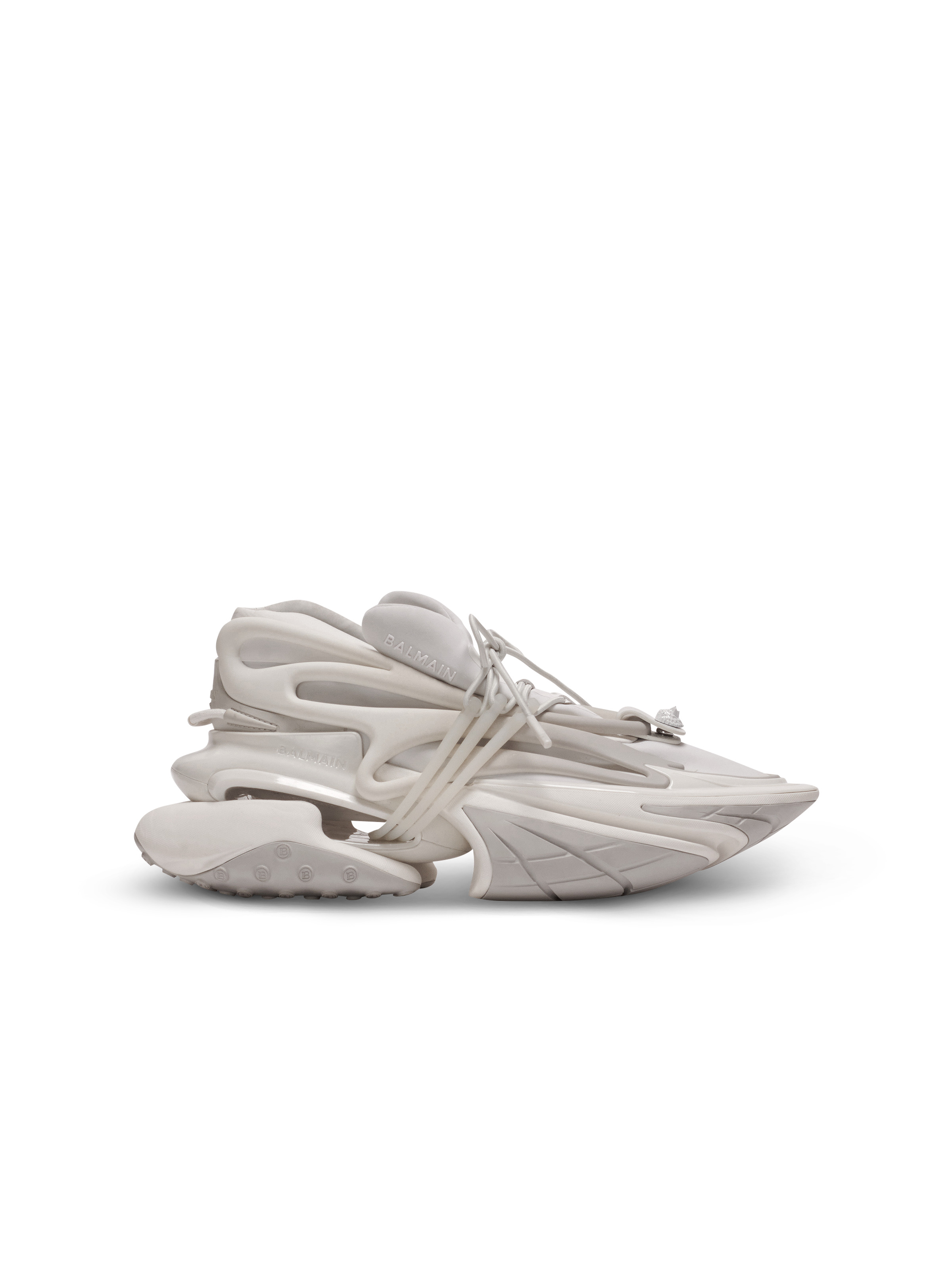 スニーカー BALMAIN SNEAKER (AM0VJ309KNLR) Neoprene and leather Unicorn low-top sneakers - Men | BALMAIN