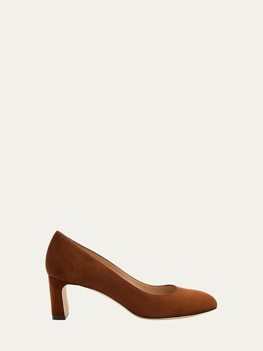 Babette Suede Pumps - 1