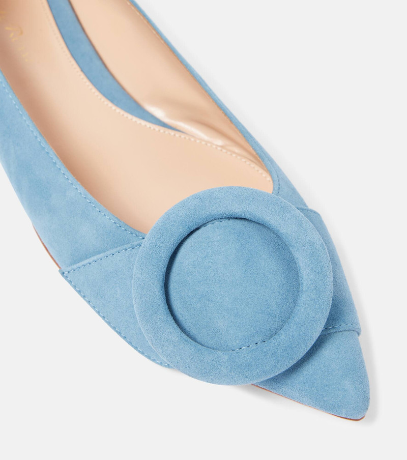 Venezia suede ballet flats 6