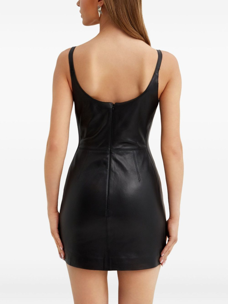 leather mini dress 3