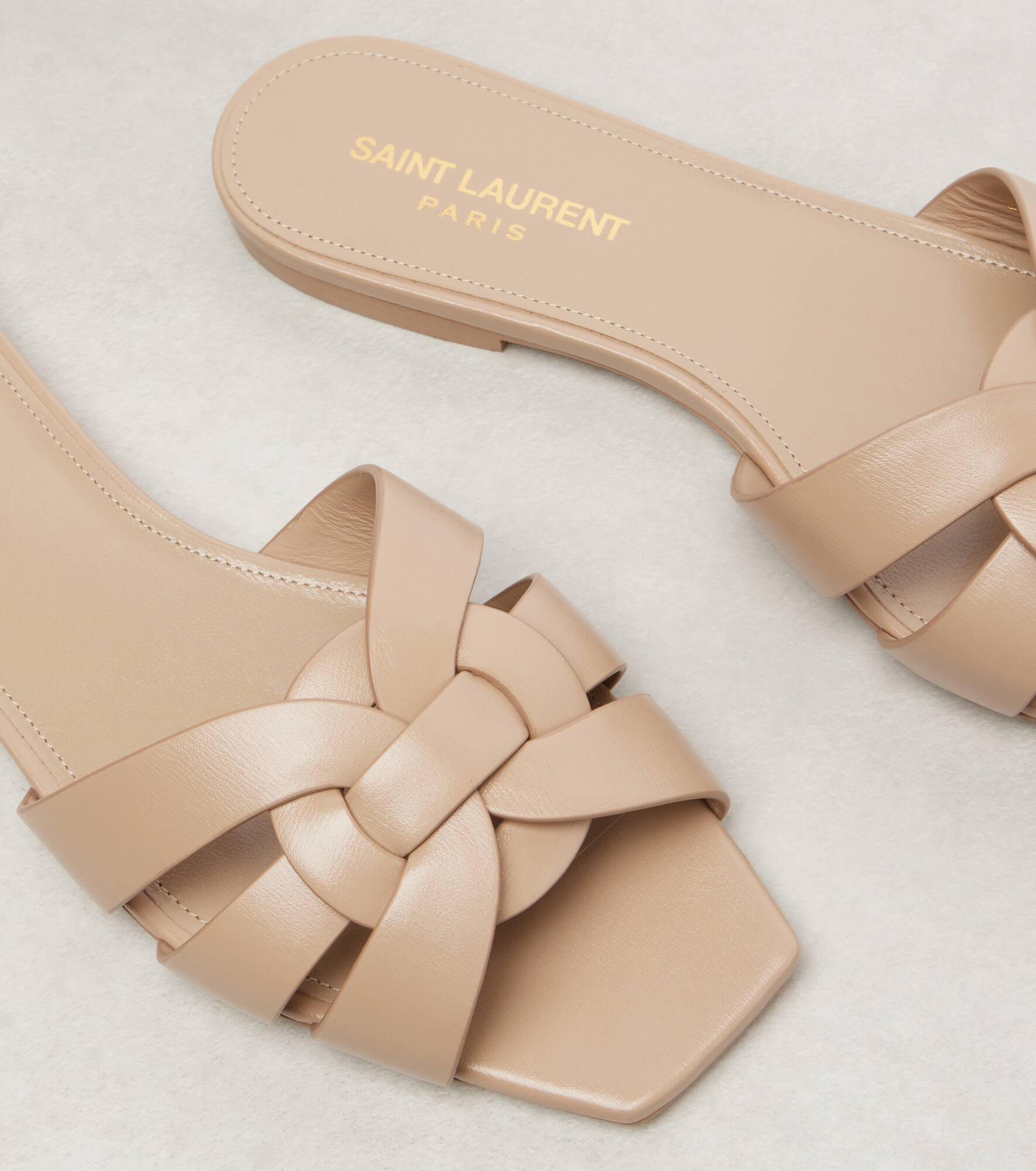 Tribute Nu Pieds 05 leather sandals - 5