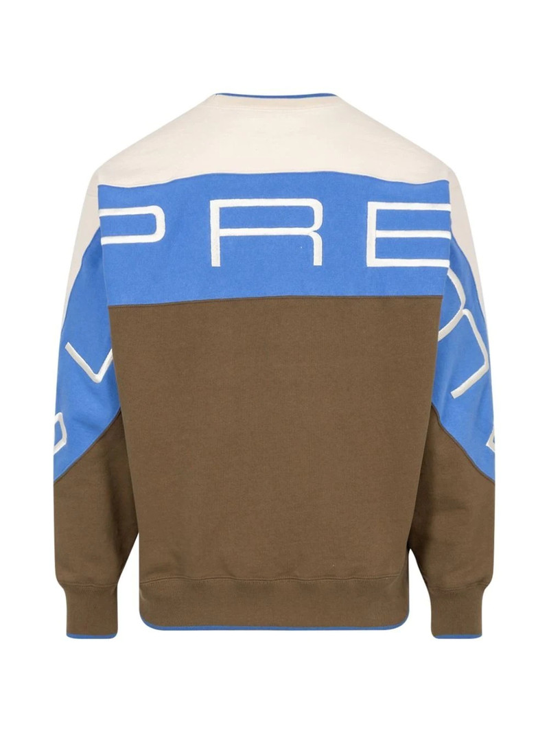 stretch crew-neck sweatshirt 3