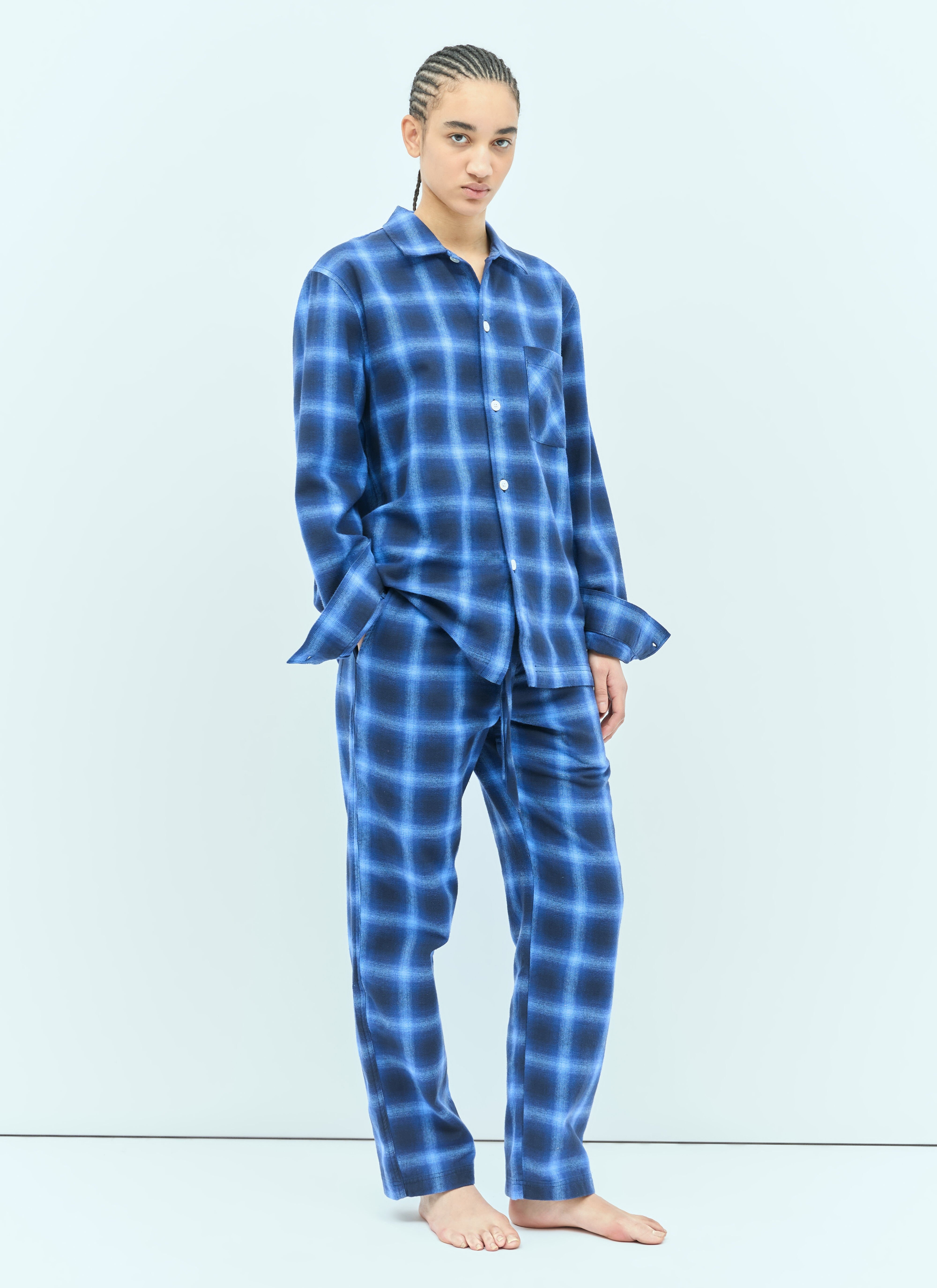 Plaid Pyjama Shirt - 2