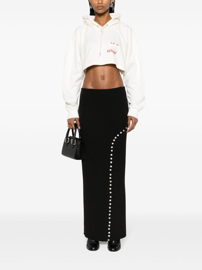 AVAVAV cotton cropped hoodie outlook