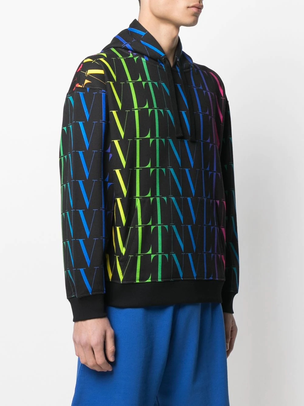 VLTN-print hoodie - 3