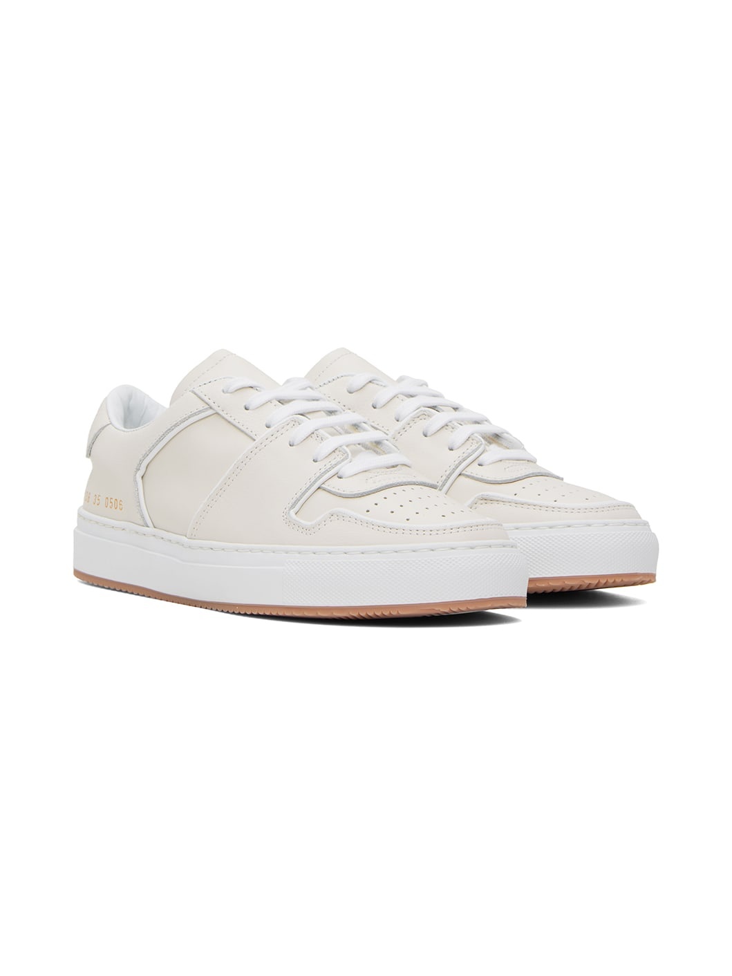 White Decades Low Sneakers - 4