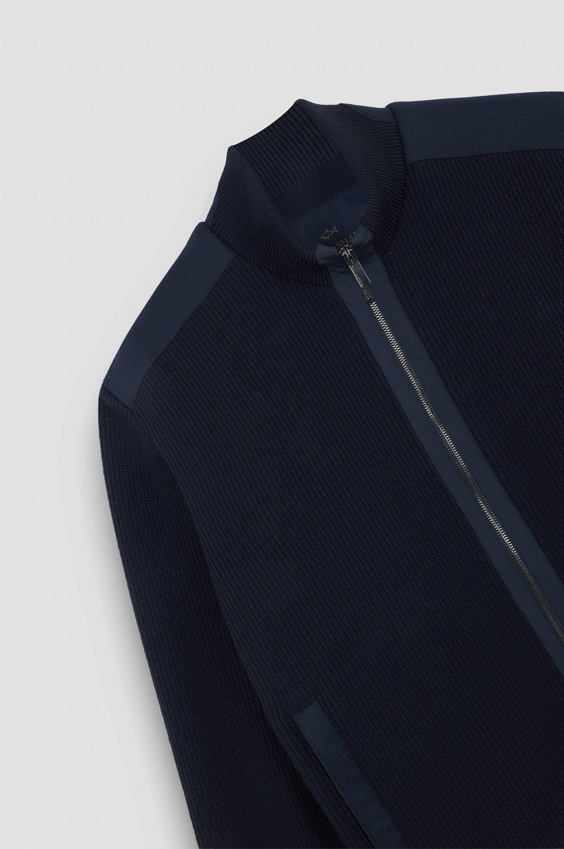 ZIP-UP CARDIGAN IN SOFT COOL TOUCH WOOL WITH TYPHOON® RE-4X4 STRETCH DETAILS - 5